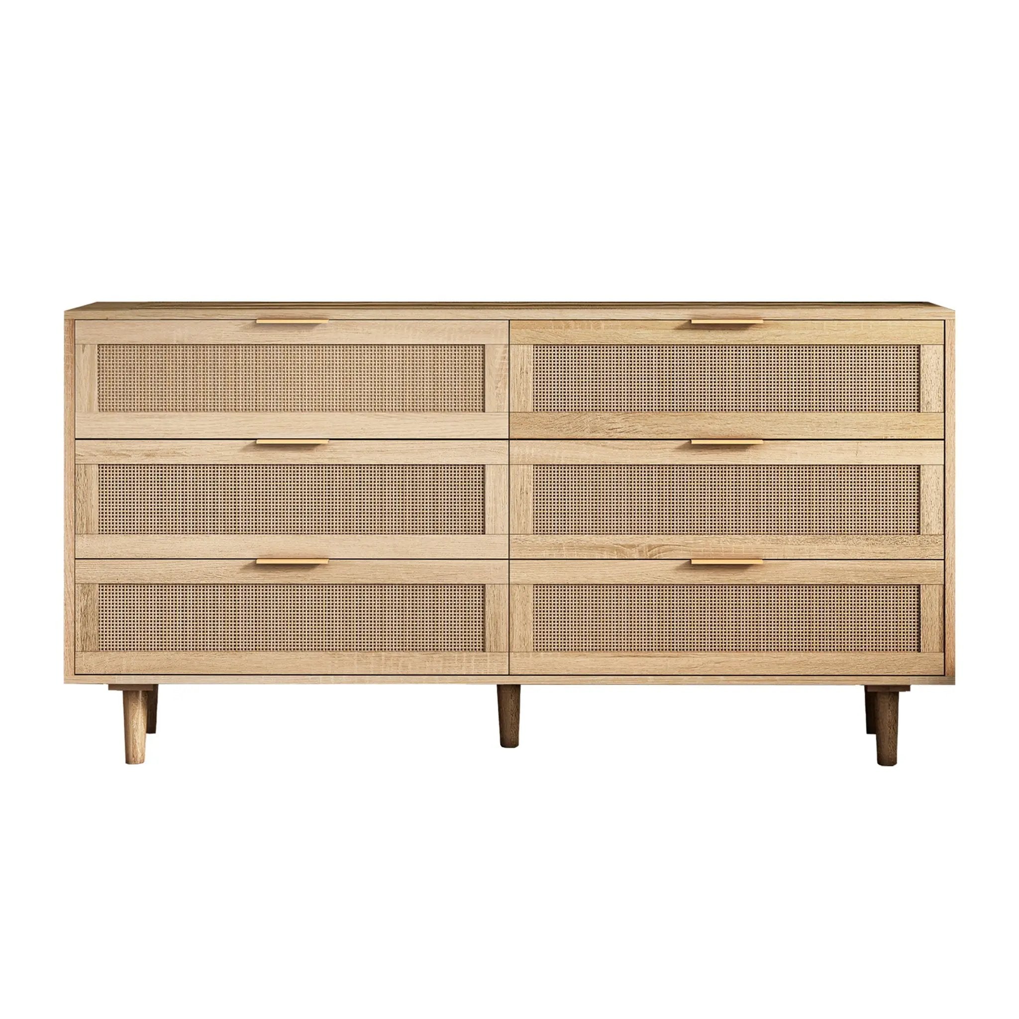 Modern 6 Drawer Storage Cabinet For Bedroom by Unique Piece Furniture