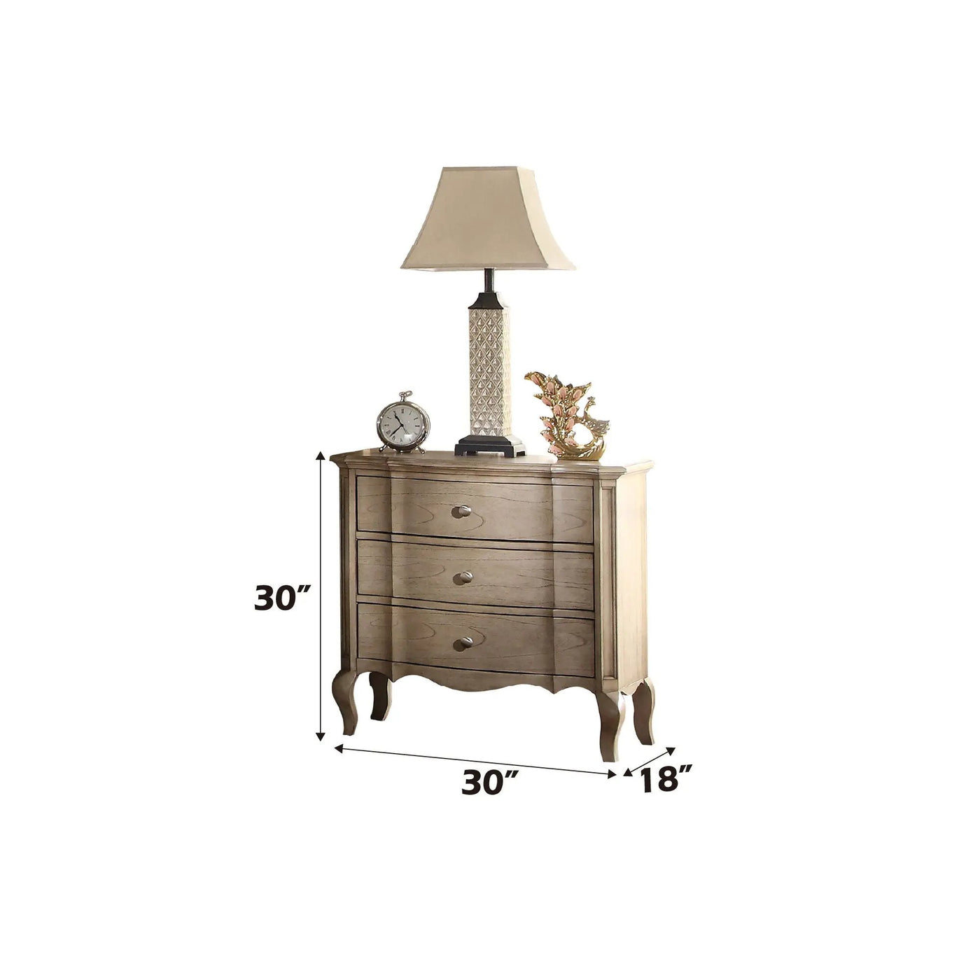 Chelmsford - Nightstand, Classic And Modern Design by Unique Piece Furniture