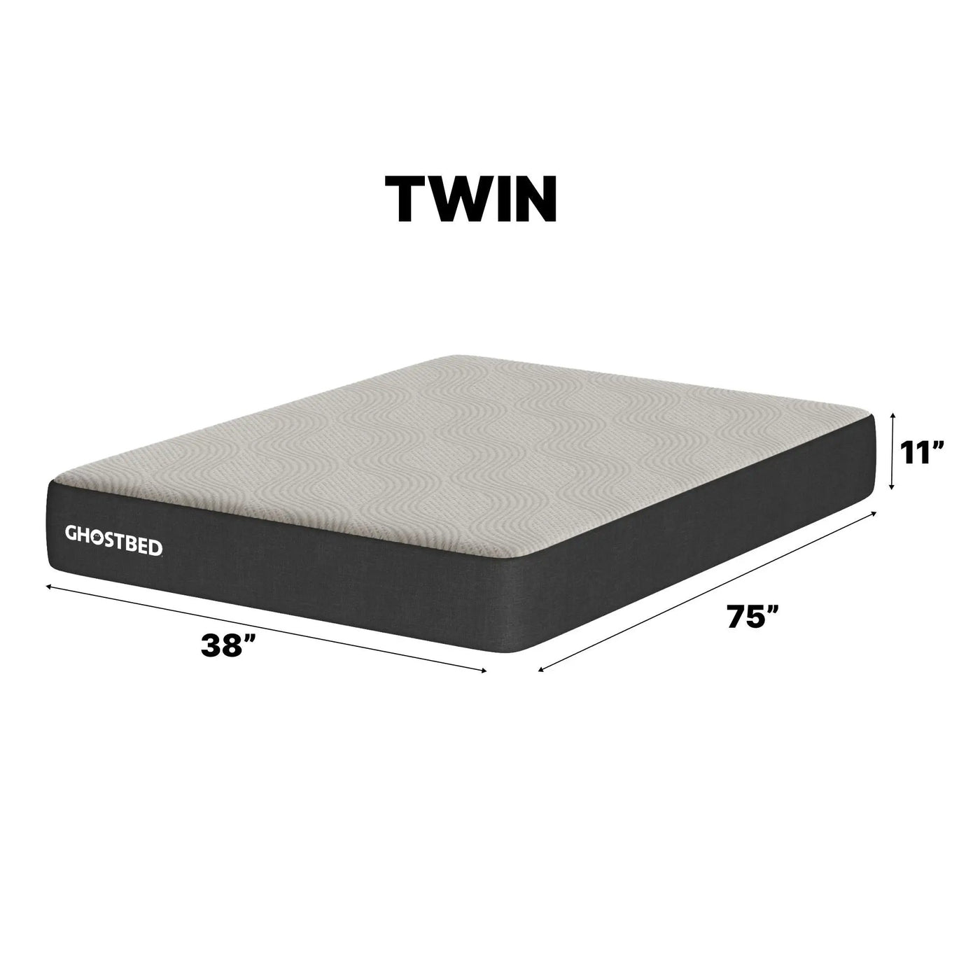Essential - 11" Foam Mattress With Cooling Gel Memory Foam And Ghostflex Support by HouseOfZazla