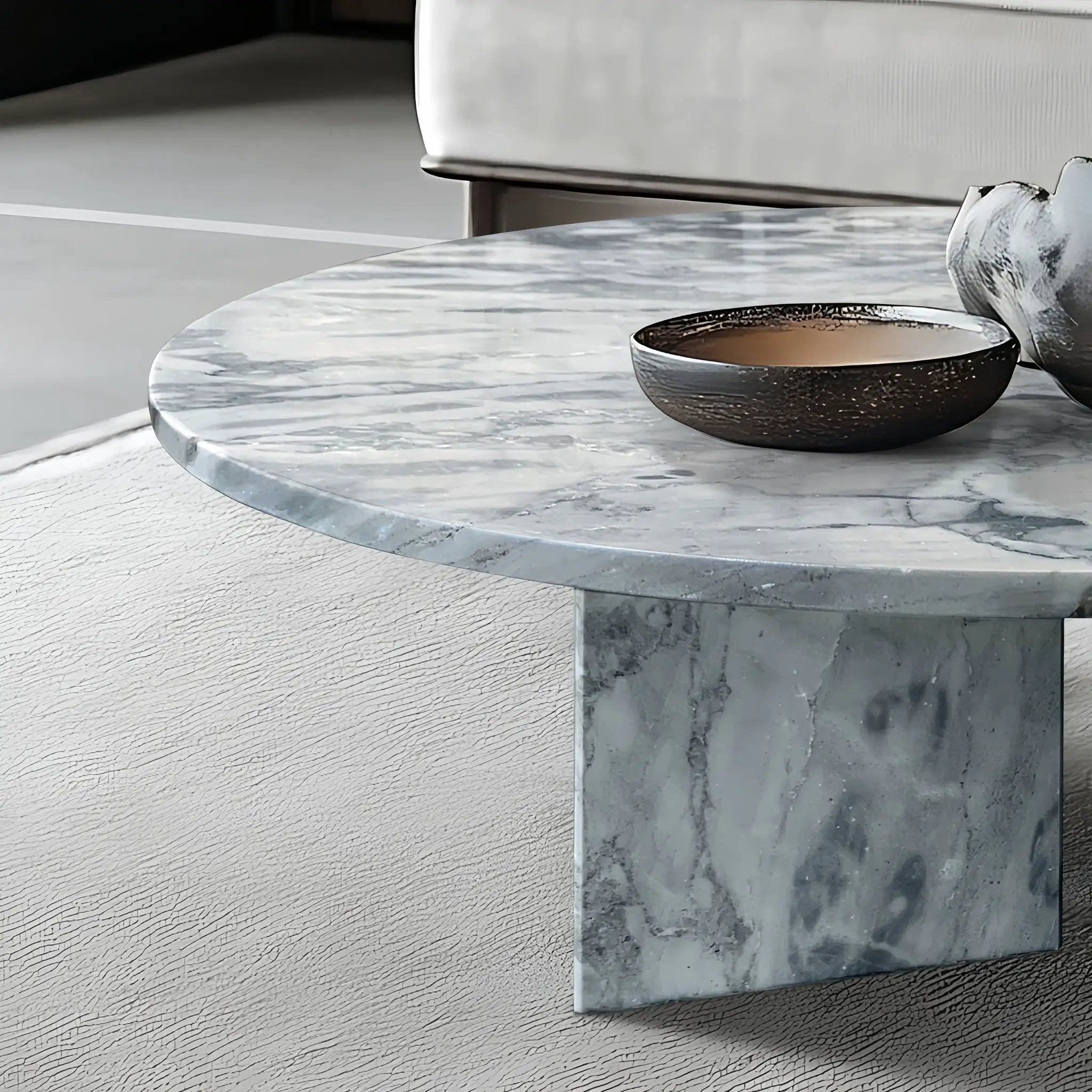 Luxury Coffee Table With Unique Veining, Unique Stone Design by Unique Piece Furniture