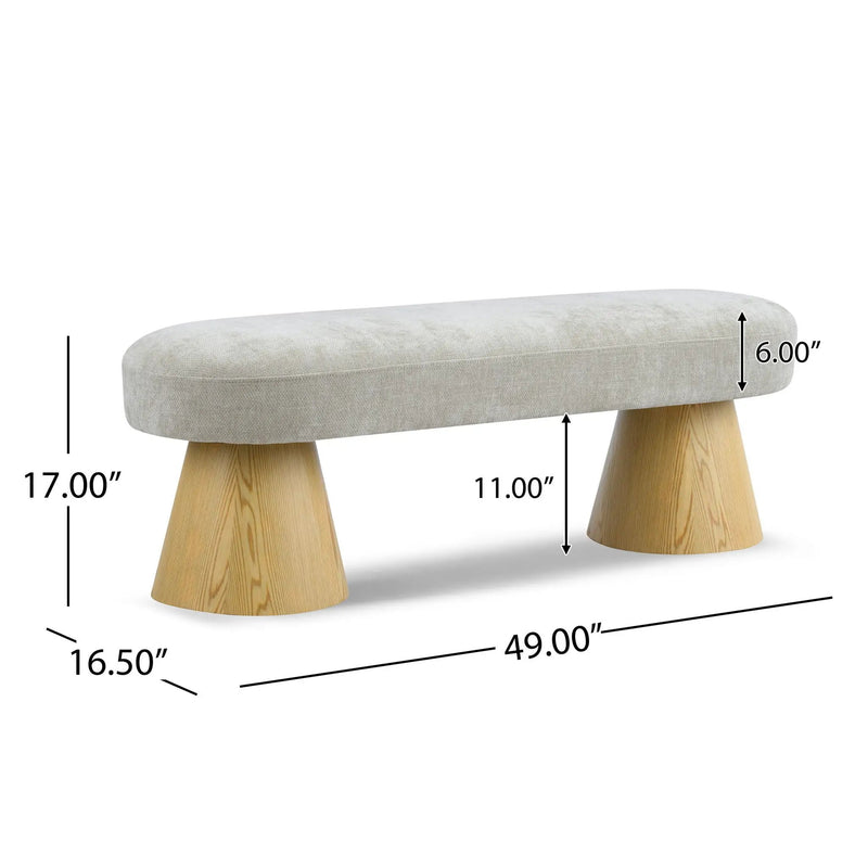 Upholstered Bench For Dining Room by HouseOfZazla
