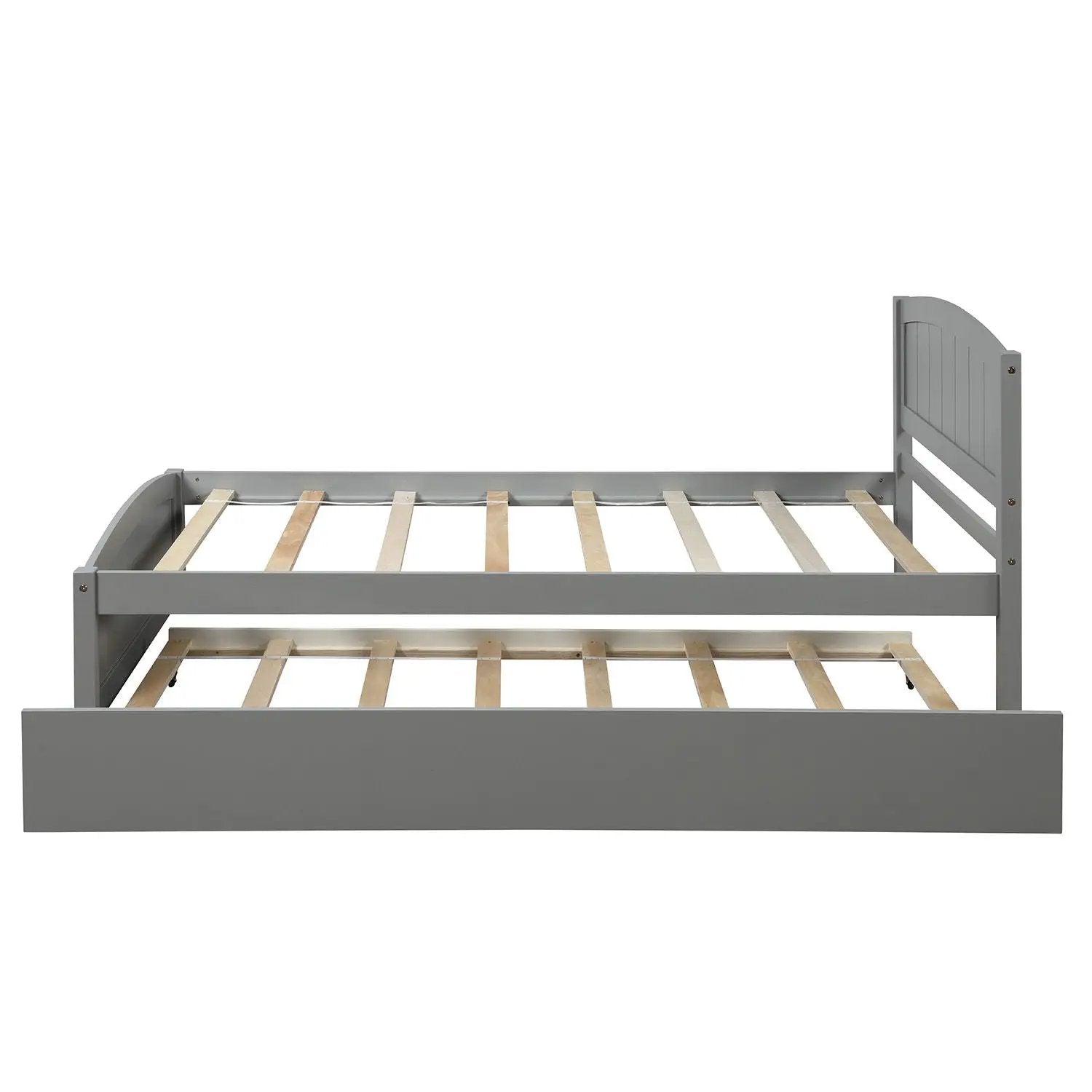 Platform Bed & Headboard, Footboard And Wood Slat Support by HouseOfZazla