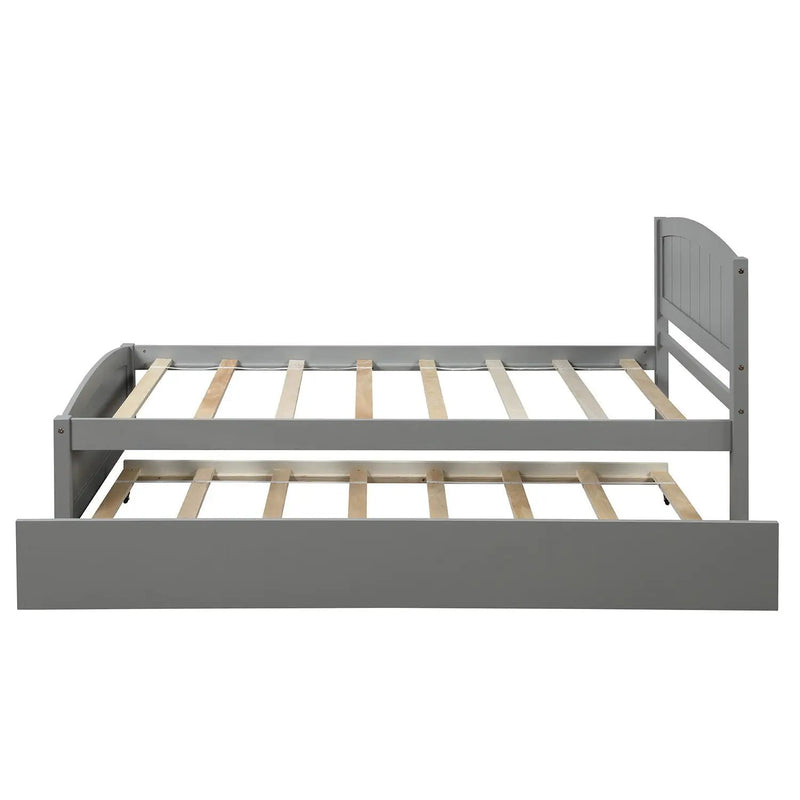 Platform Bed & Headboard, Footboard And Wood Slat Support by HouseOfZazla