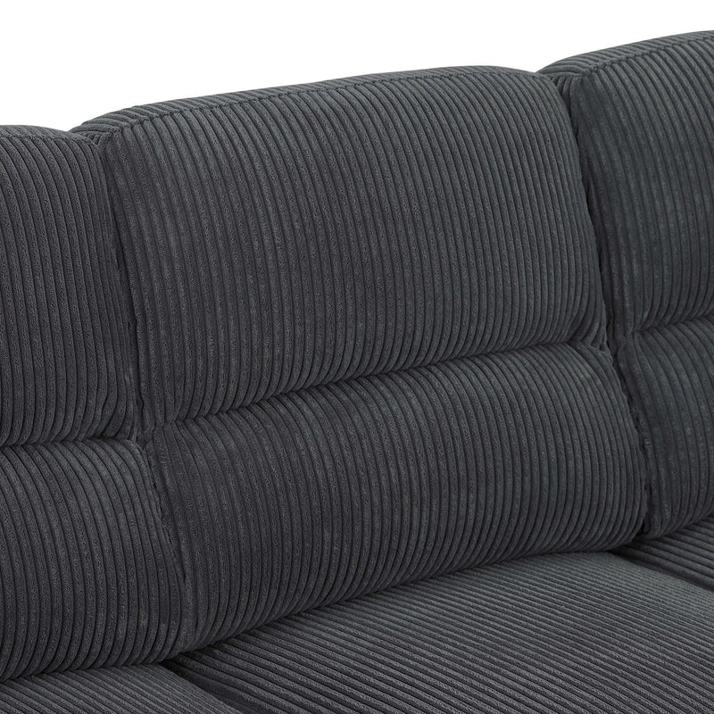 Vintage Inspired 3 Seat Sofa With Tufted Cushions by HouseOfZazla