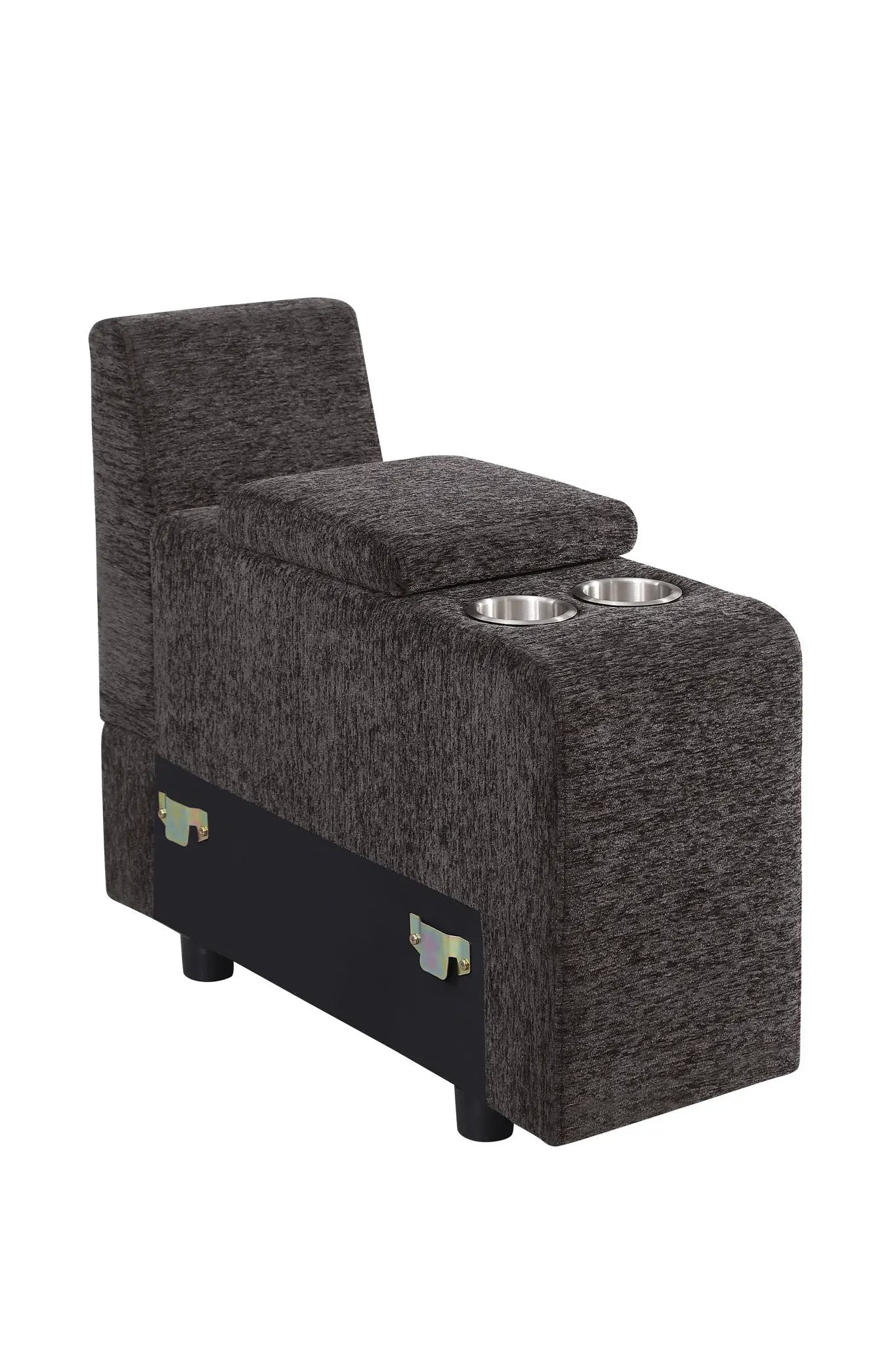 Nyeisha - Piece Upholstered Sofa & Chaise - Coffee by HouseOfZazla