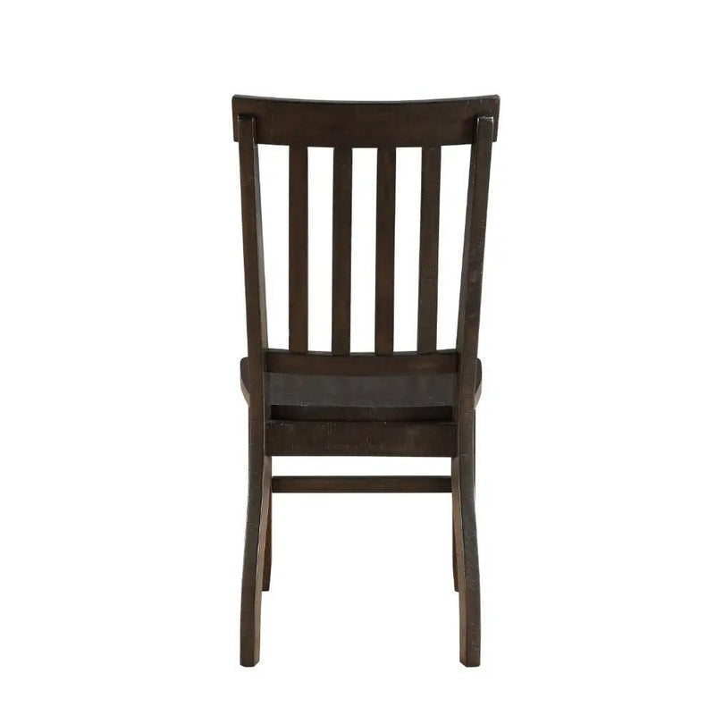 Maisha - Side Chair (Set of 2) - Rustic Walnut by Unique Piece Furniture