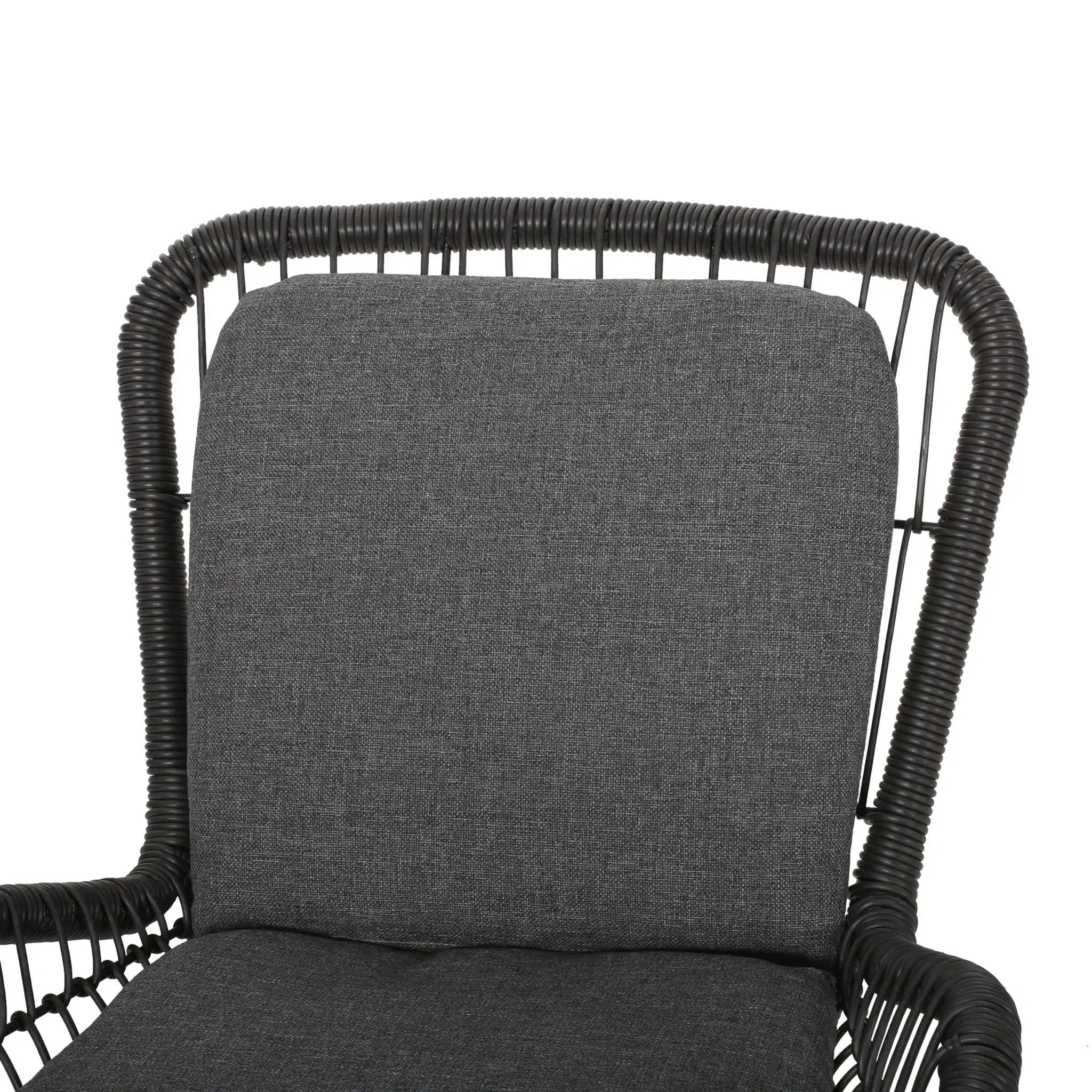 Outdoor Wicker Club Chair With Cushions (Set of 2) by HouseOfZazla