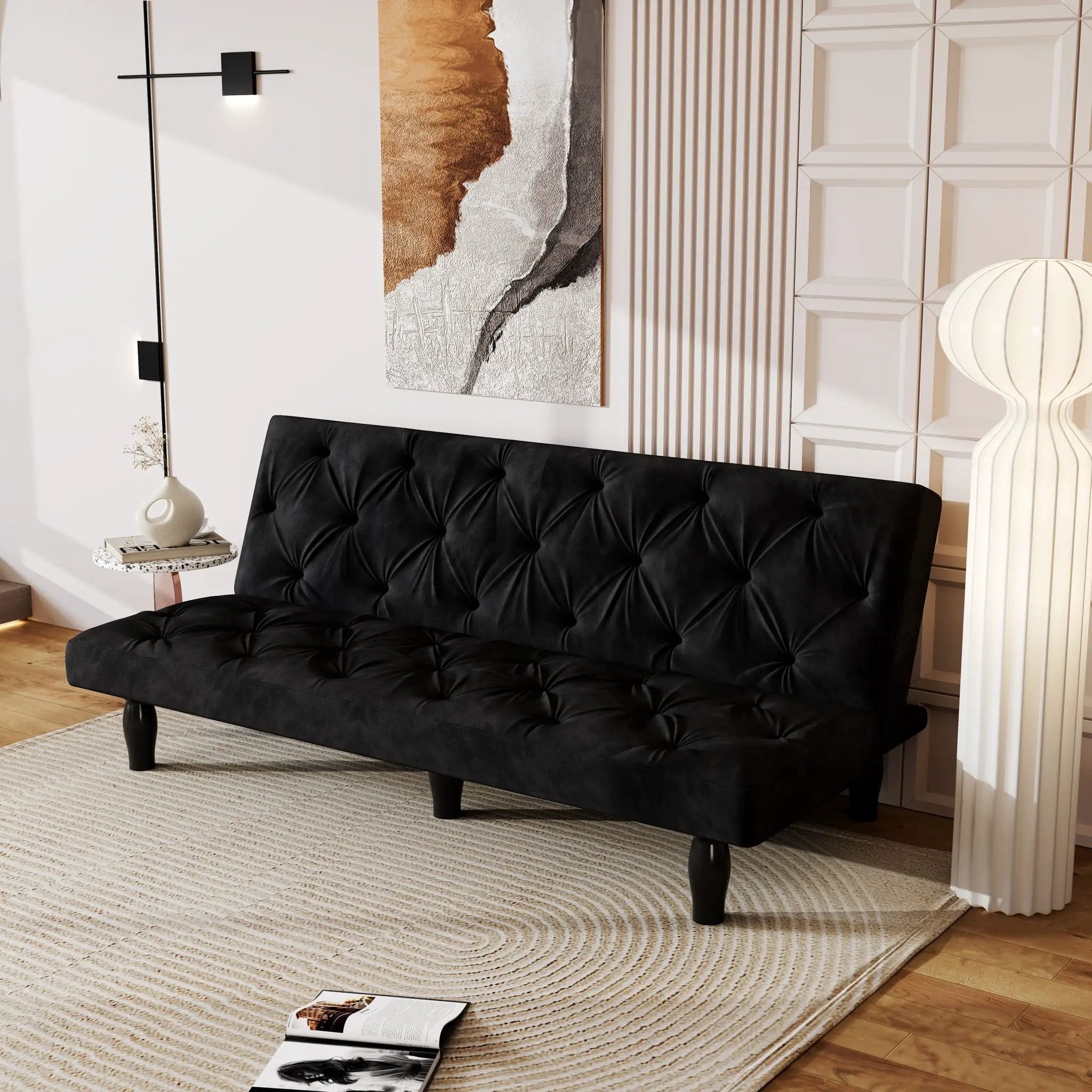 Sofa Bed With Adjustable Backrest by Unique Piece Furniture