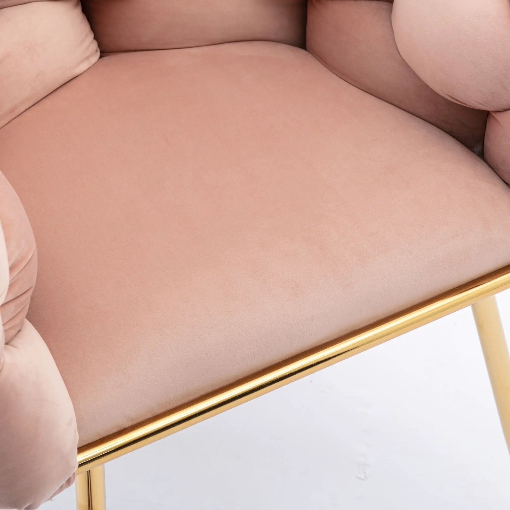 Luxury Modern Simple Leisure Single Sofa Chair Bedroom Lazy Person Household Dresser Stool Manicure Table Back Chair by HouseOfZazla