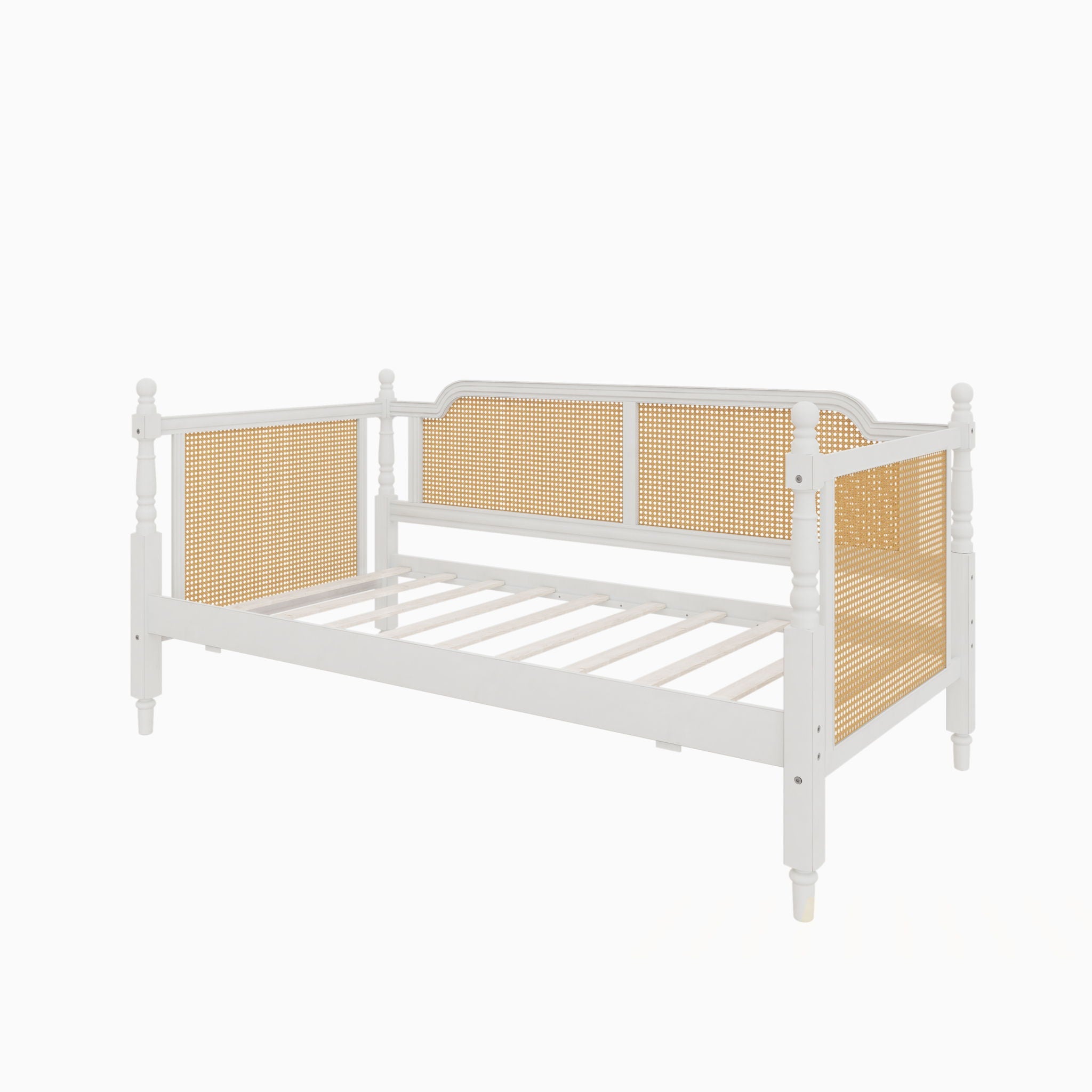 Traditional Style Rattan Daybed, No Box Spring Needed by HouseOfZazla
