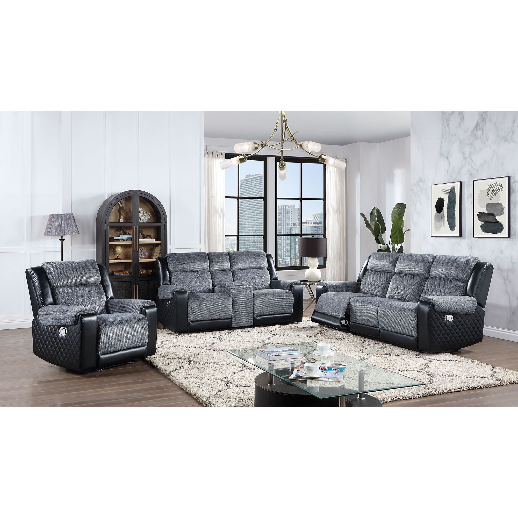 Alicia - Traditional Reclining Set by HouseOfZazla