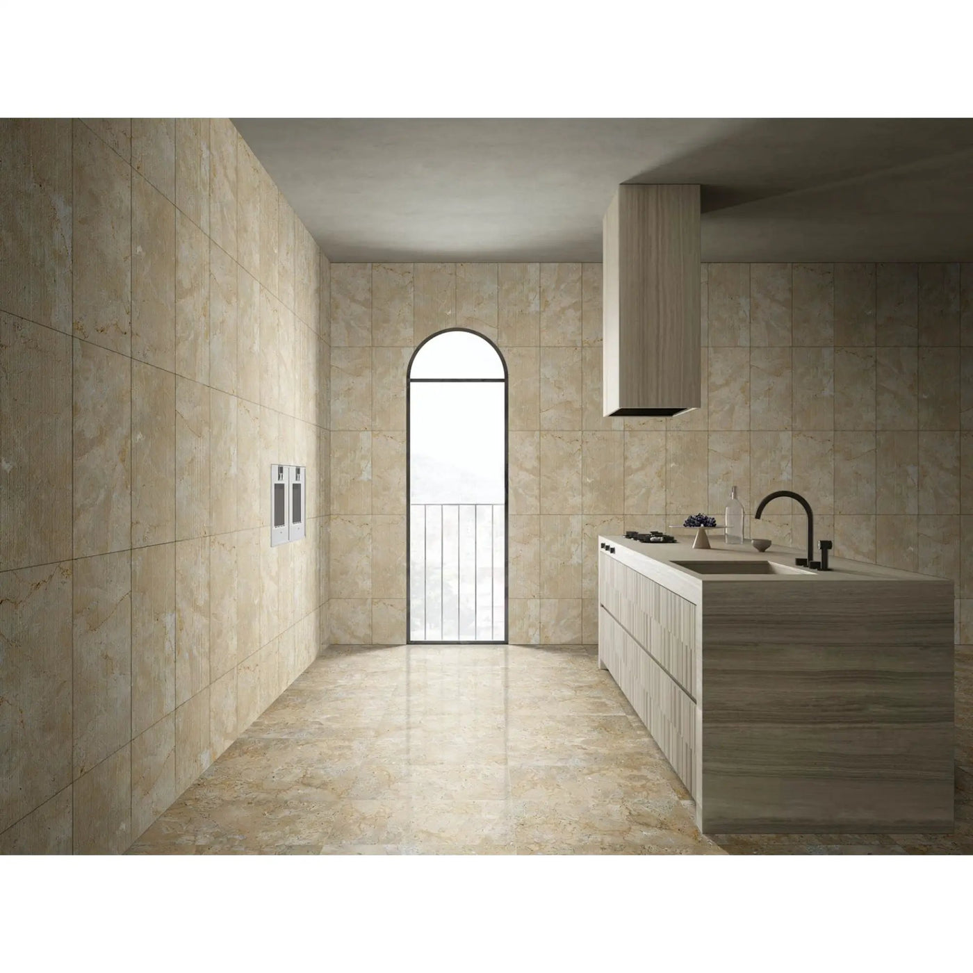 Textured Finished, 3D Tiles For Wall Decoration (Set of 4) by HouseOfZazla