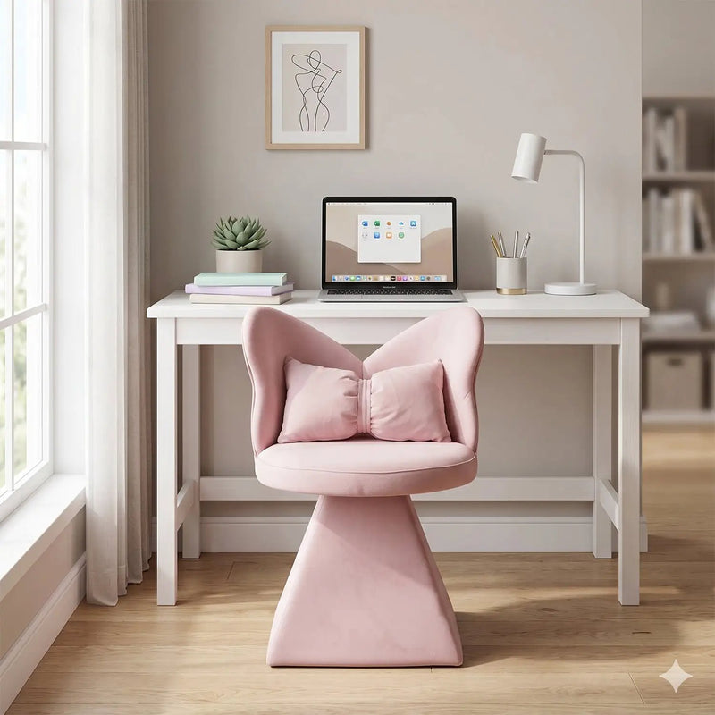 Vanity Chair with Butterfly Back by HouseOfZazla