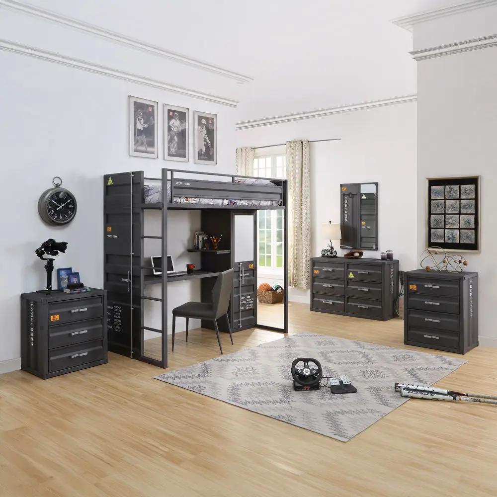 Cargo - Dresser - Gunmetal by Unique Piece Furniture