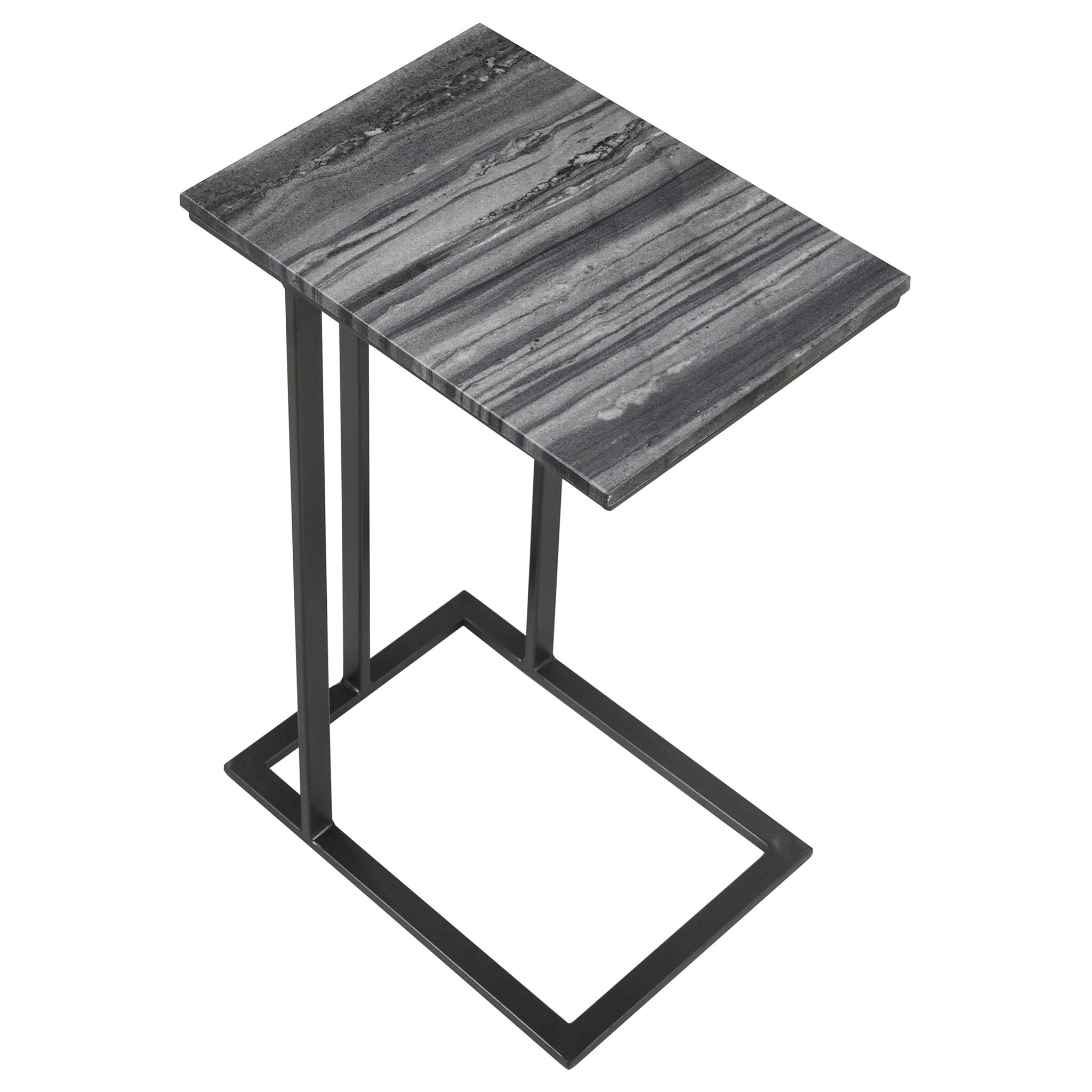 Encina - C-Shaped Sofa Side Table by HouseOfZazla