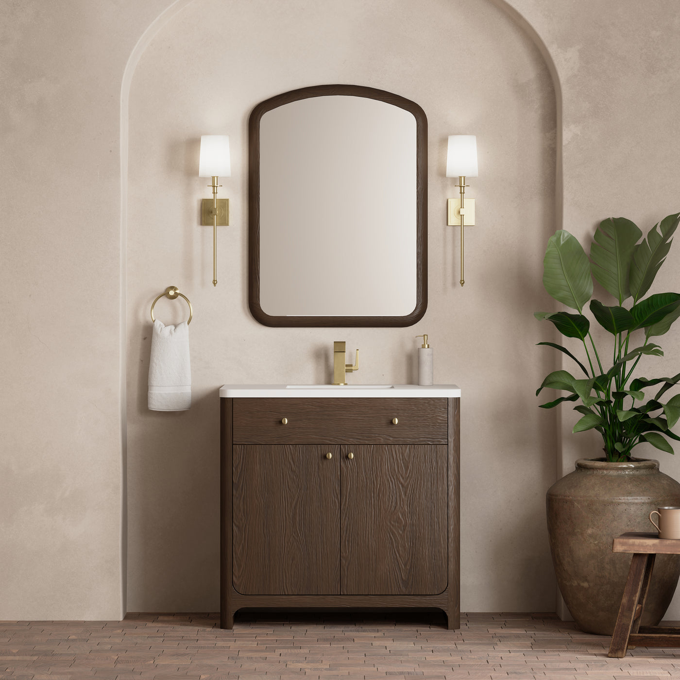 James Martin Gracyn 36" Single Bathroom Vanity, Sable, view 19