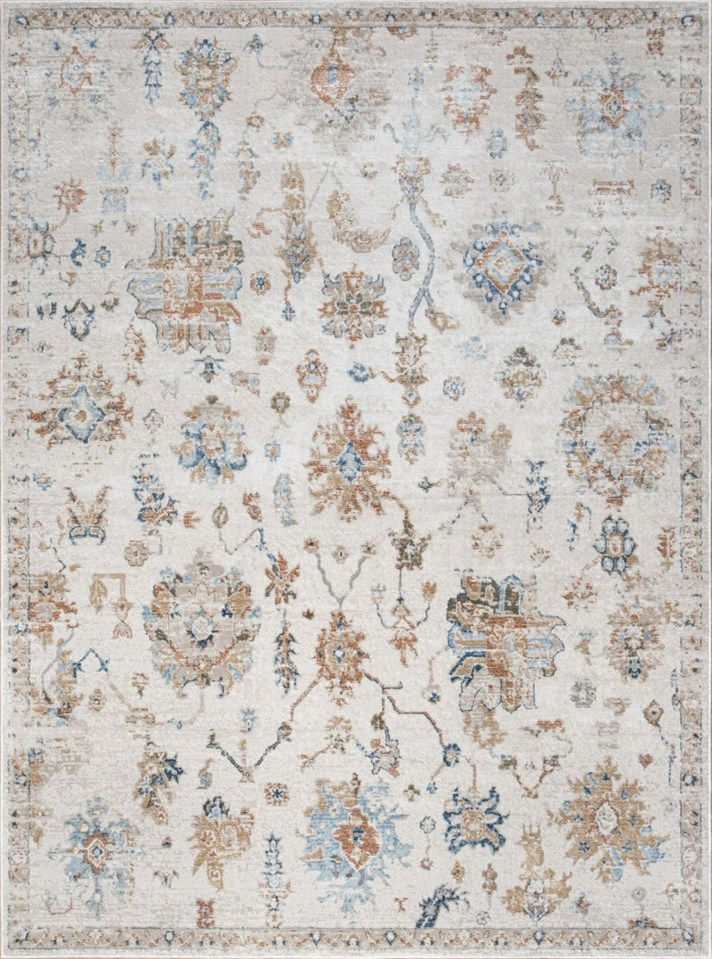 Noble - 5'3" X 7'3" Area Rug - Ivory by HouseOfZazla