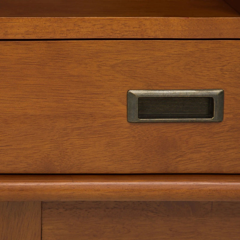 Draper - Mid Century Wide Bookcase And Storage Unit by HouseOfZazla