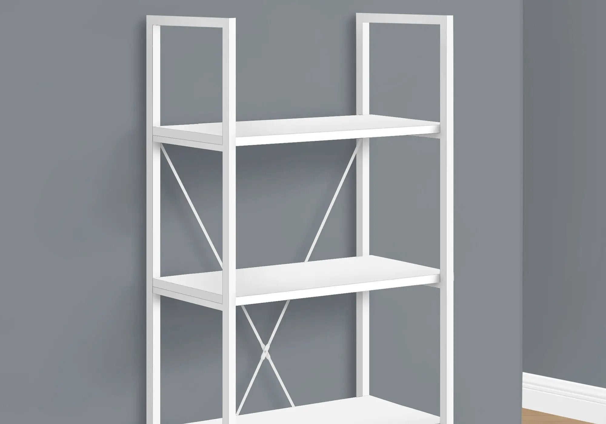 4-Tier Contemporary Bookshelf for Office & Bedroom by HouseOfZazla