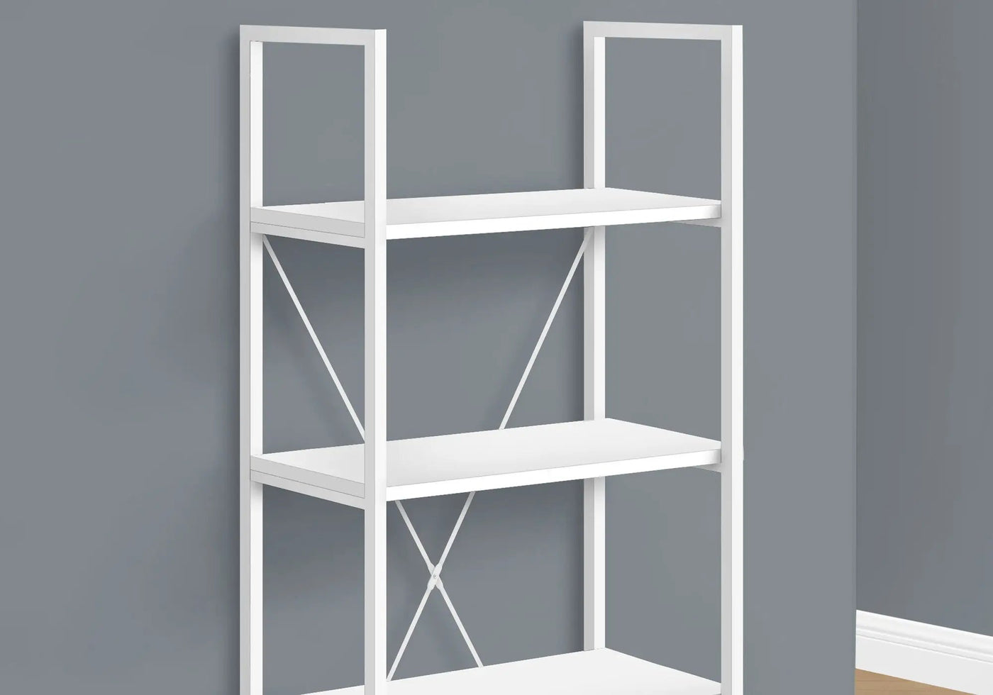 Bookshelf, Bookcase, 4 Tier, Office, Bedroom, Contemporary, Modern by Unique Piece Furniture