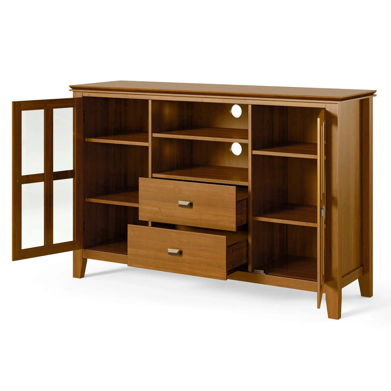 Artisan - Handcrafted, Tall TV Media Stand by Unique Piece Furniture