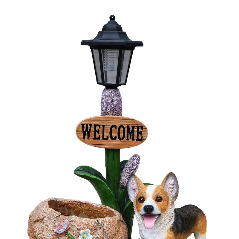 Corgi Dog Planter Garden Decor by HouseOfZazla
