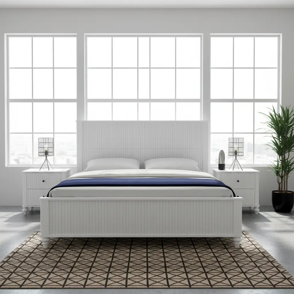 King Size Bed Frame by HouseOfZazla