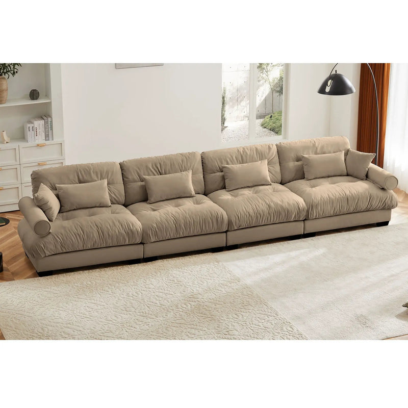 Super Comfort Oversized Modular Sectional Sofa by Unique Piece Furniture