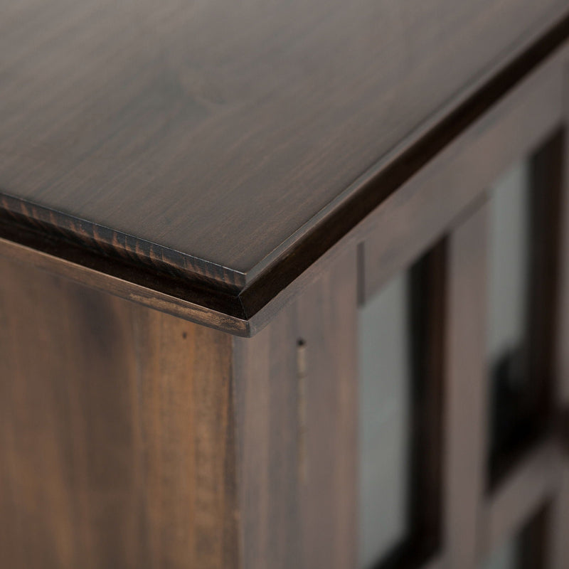 Artisan - TV Media Stand - Natural Aged Brown by HouseOfZazla