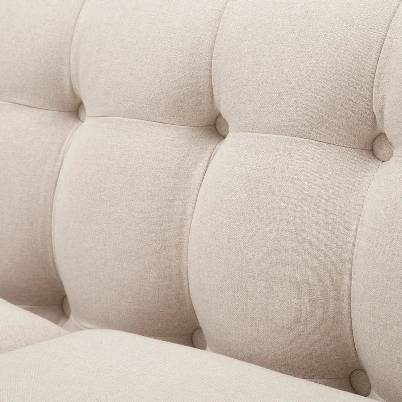 Jack - Modern Tuxedo Tufted Sofa by HouseOfZazla