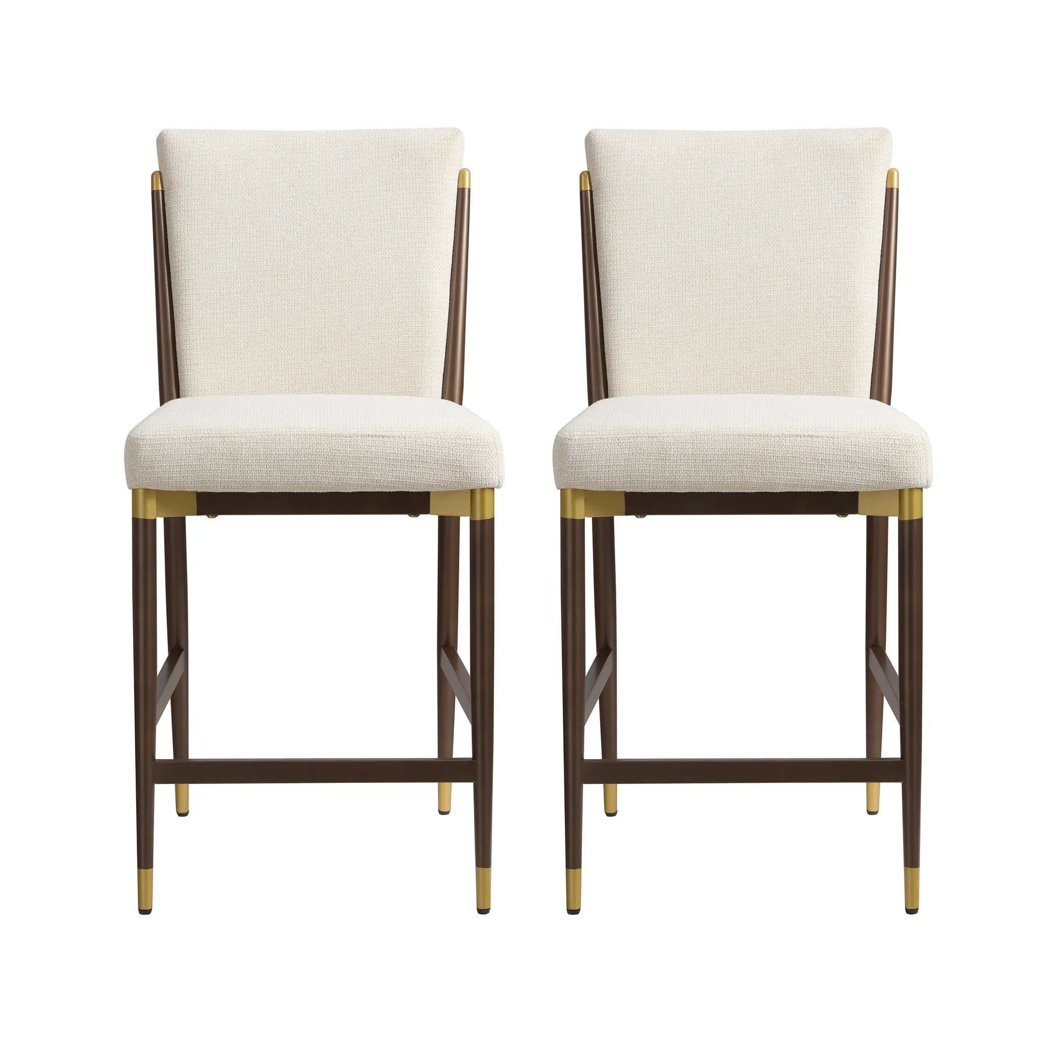 Modern Armless Counter Stool - Set of 2 by HouseOfZazla