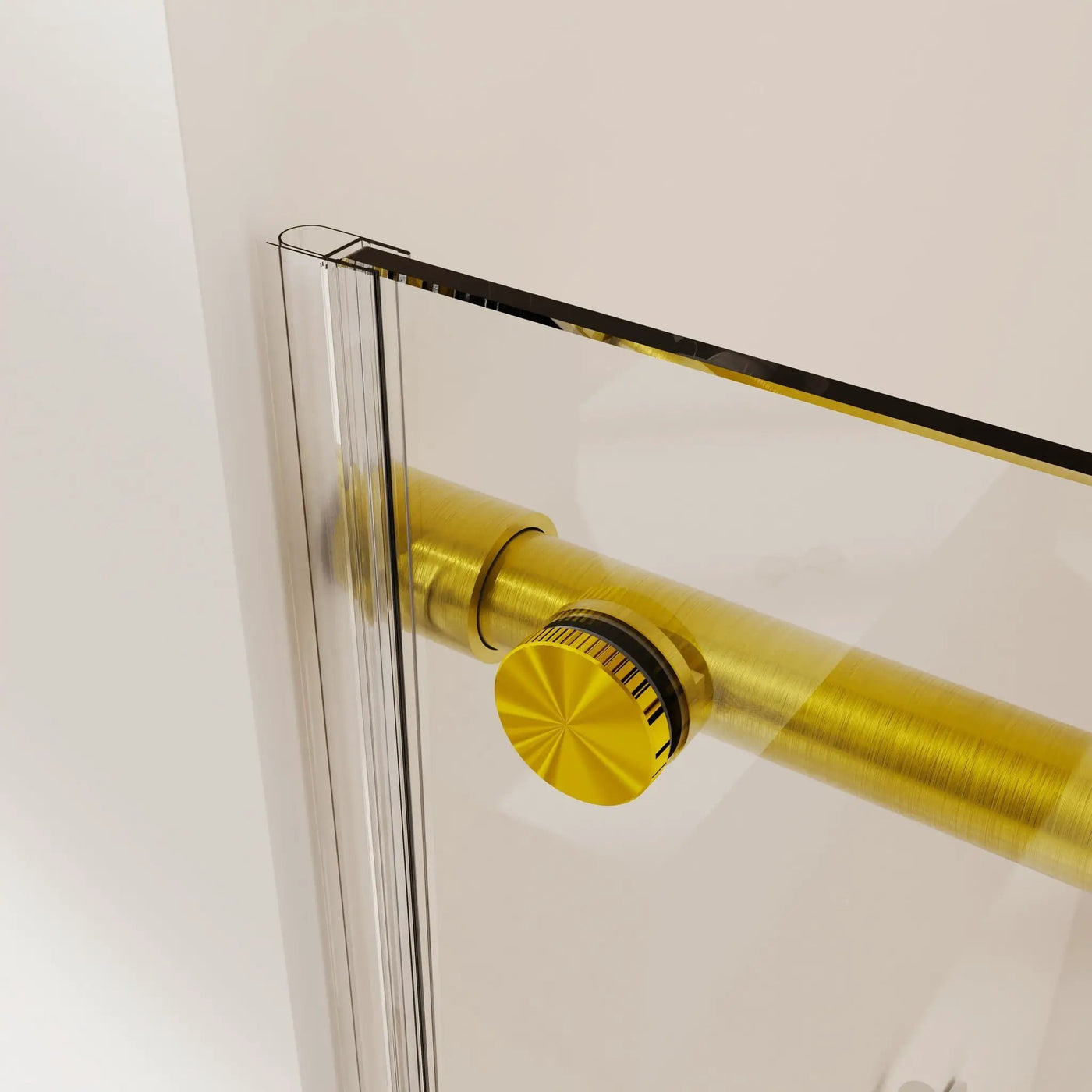 Frameless Single Sliding Soft Close Shower Doors, 5/16" Sgcc Tempered Glass by HouseOfZazla