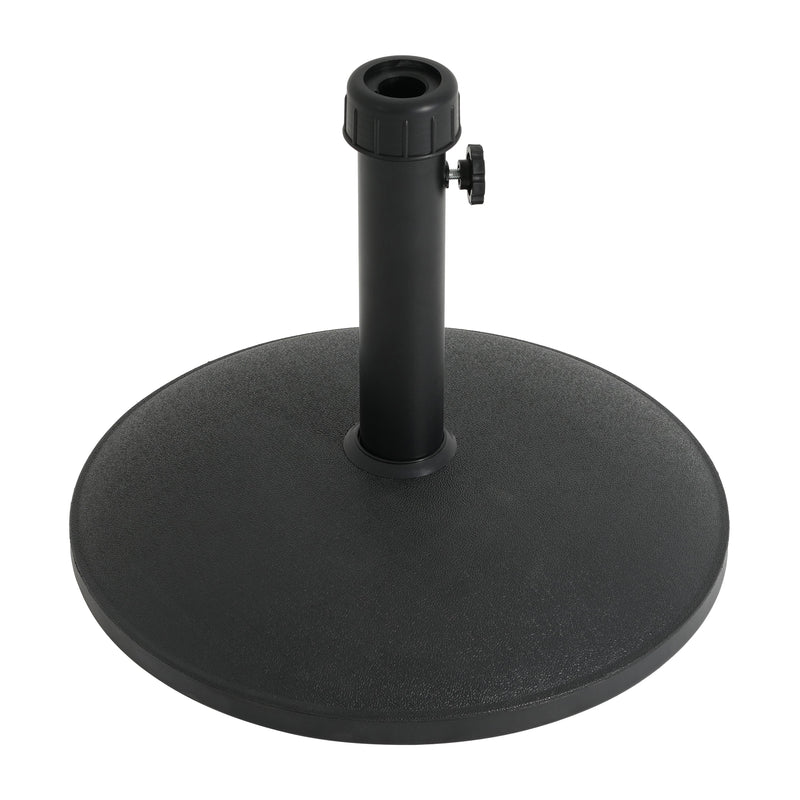 Ander Outdoor 35-pound Round Umbrella Base - Black by HouseOfZazla