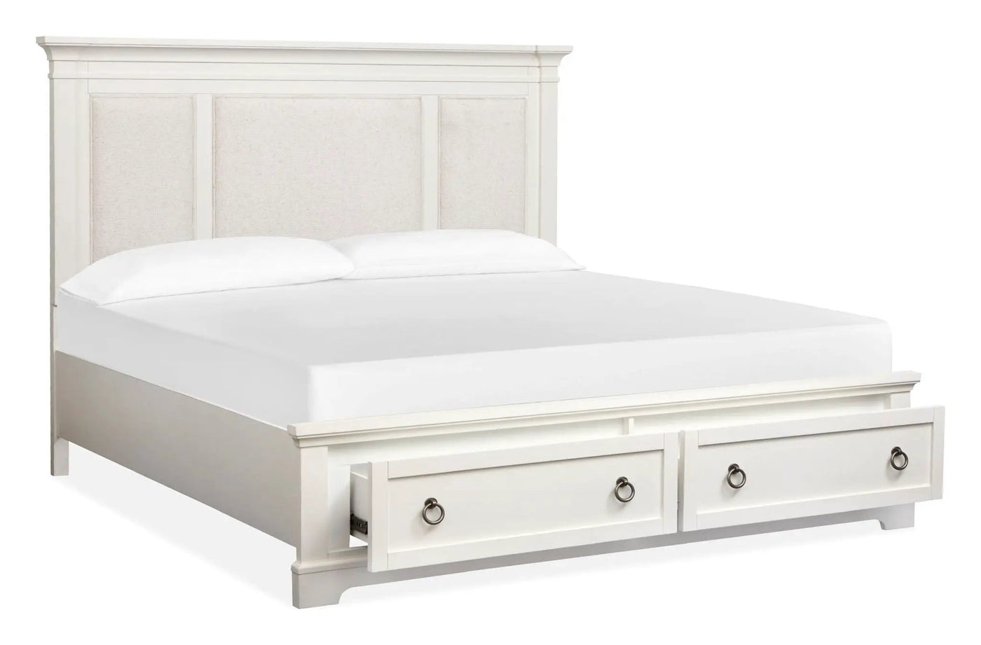 Kingston - Upholstered Panel Storage Bed by Unique Piece Furniture