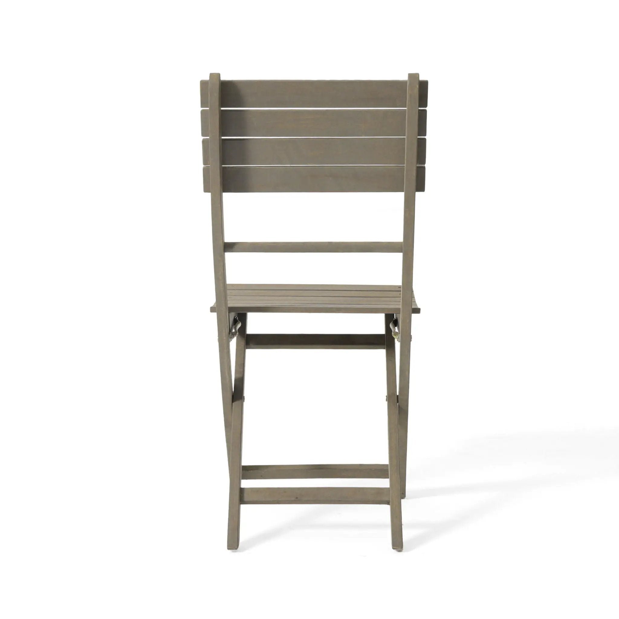 Positano - 4 Piece Foldable Chair Set in Gray by HouseOfZazla