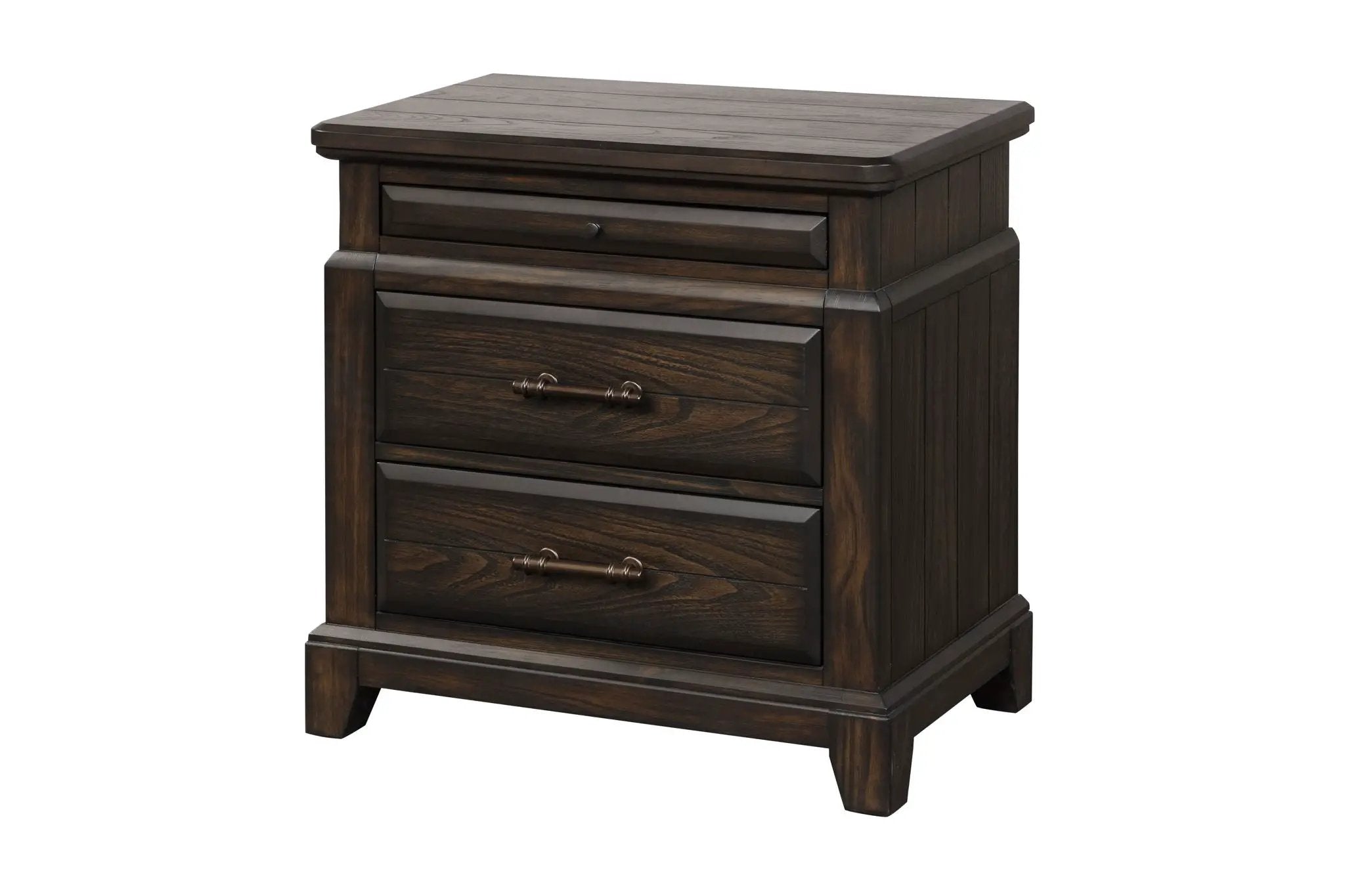 2 Drawer Nightstand Elegant Design - Mahogany by Unique Piece Furniture