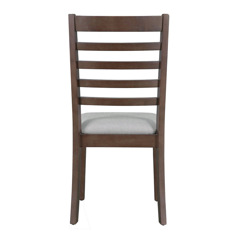 Upholstered Armless Chairs With High Ladder Back by HouseOfZazla