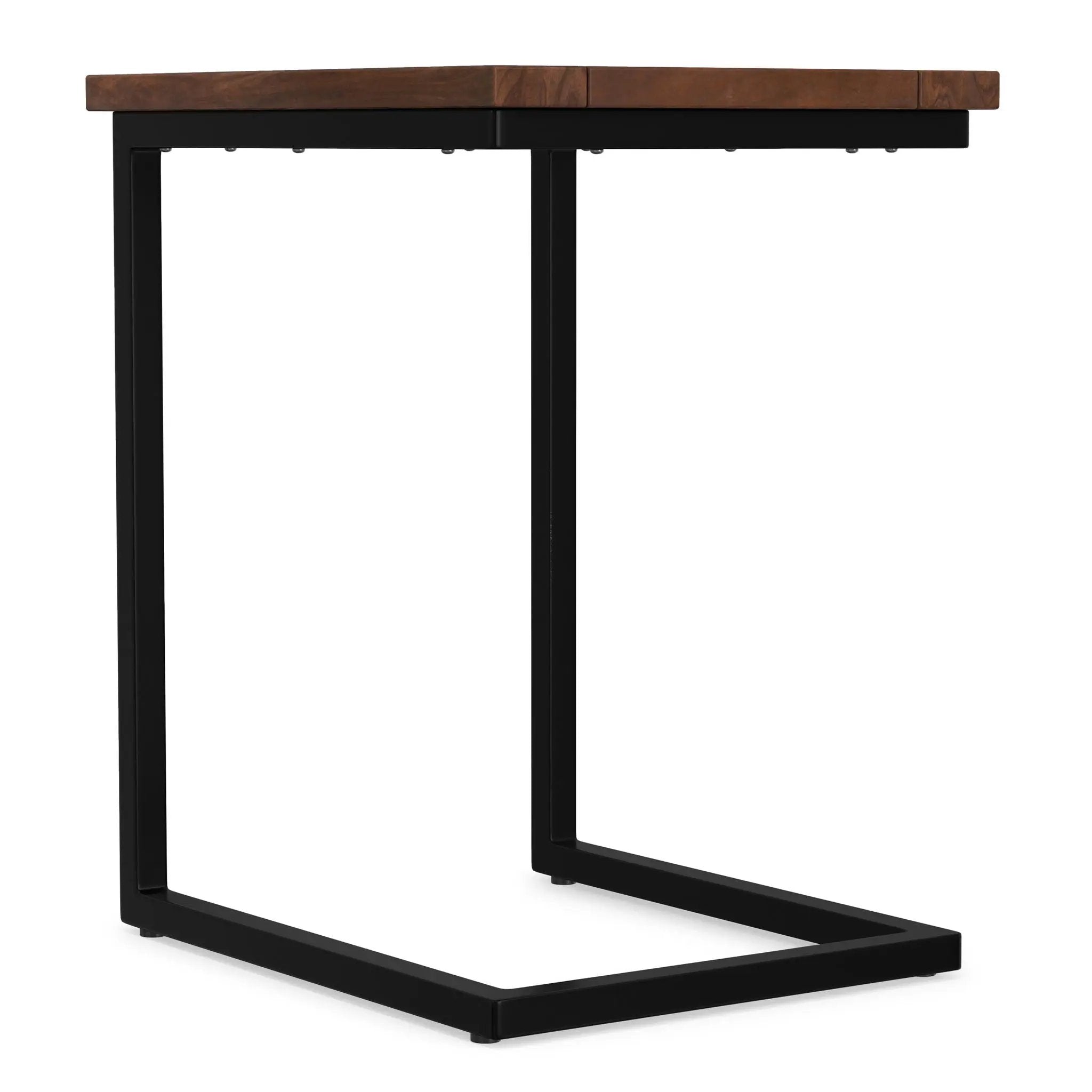 Skyler - C-Side Table - Walnut Brown by HouseOfZazla