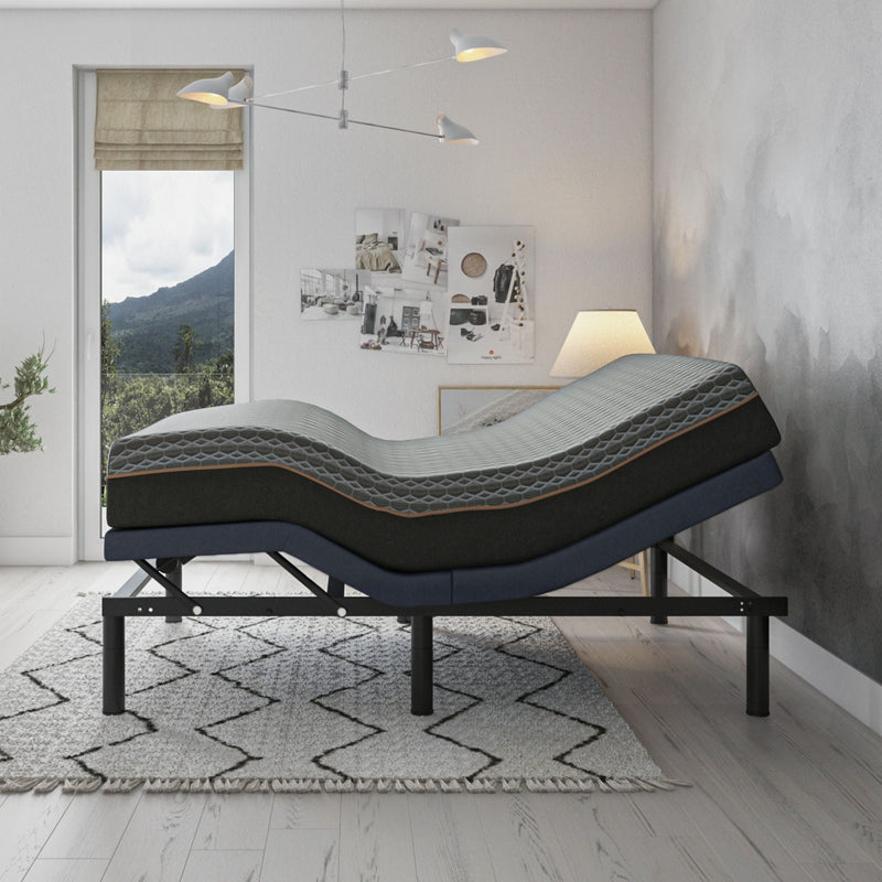 Bt3000 - Adjustable Bed Base With Head And Foot Position Adjustment by HouseOfZazla