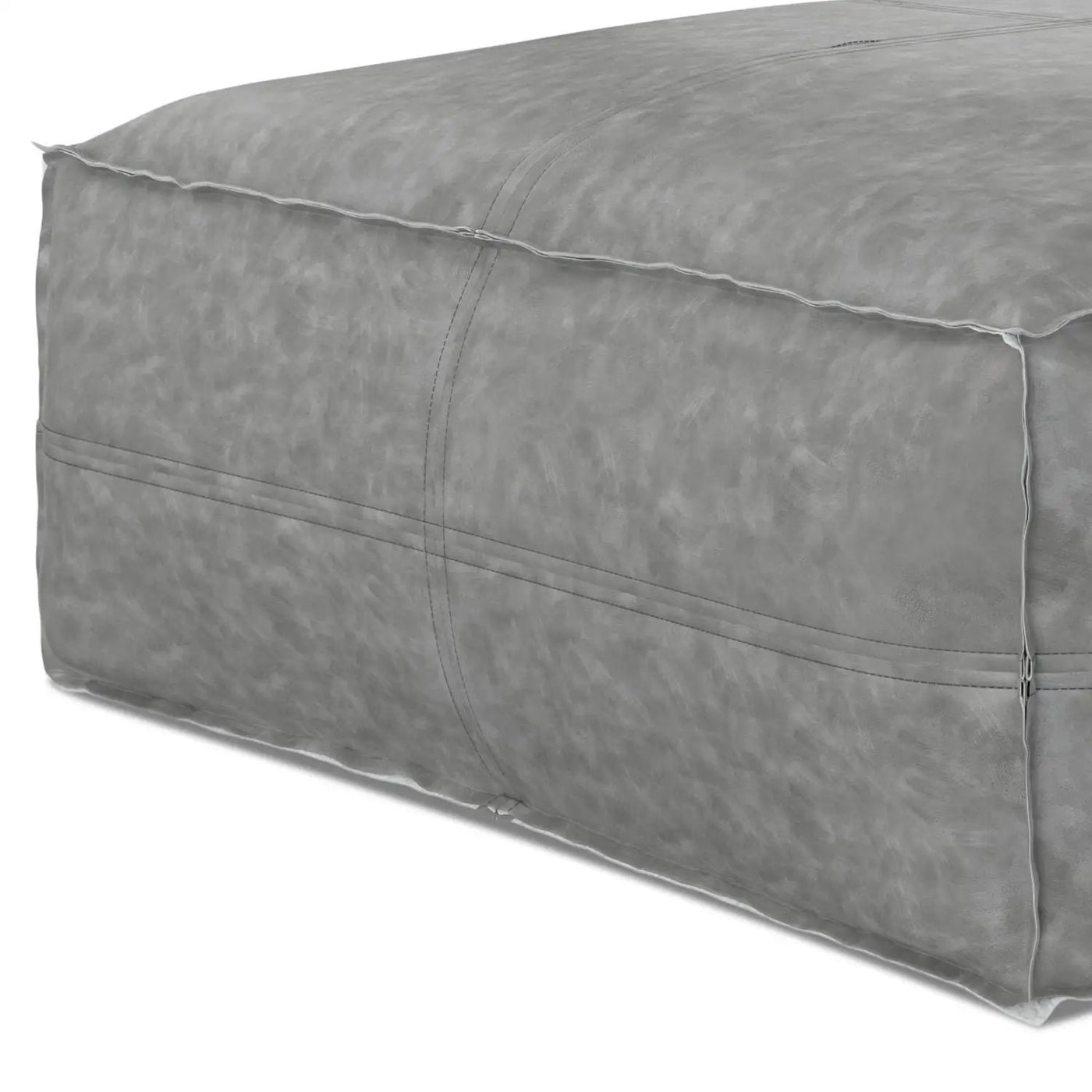 Brody - Large Square, Coffee Table Pouf by HouseOfZazla