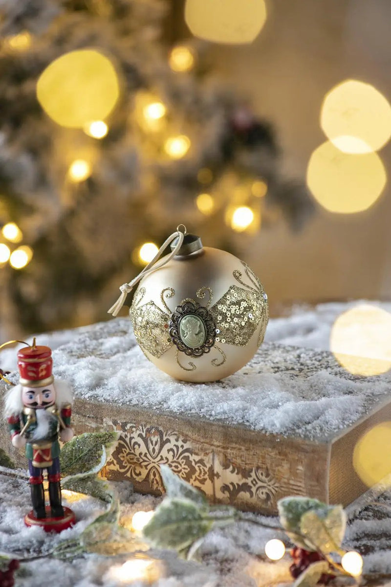 Decorative Hanging Ball Christmas Tree Ornaments For Holiday Decorations (Set of 6) by HouseOfZazla