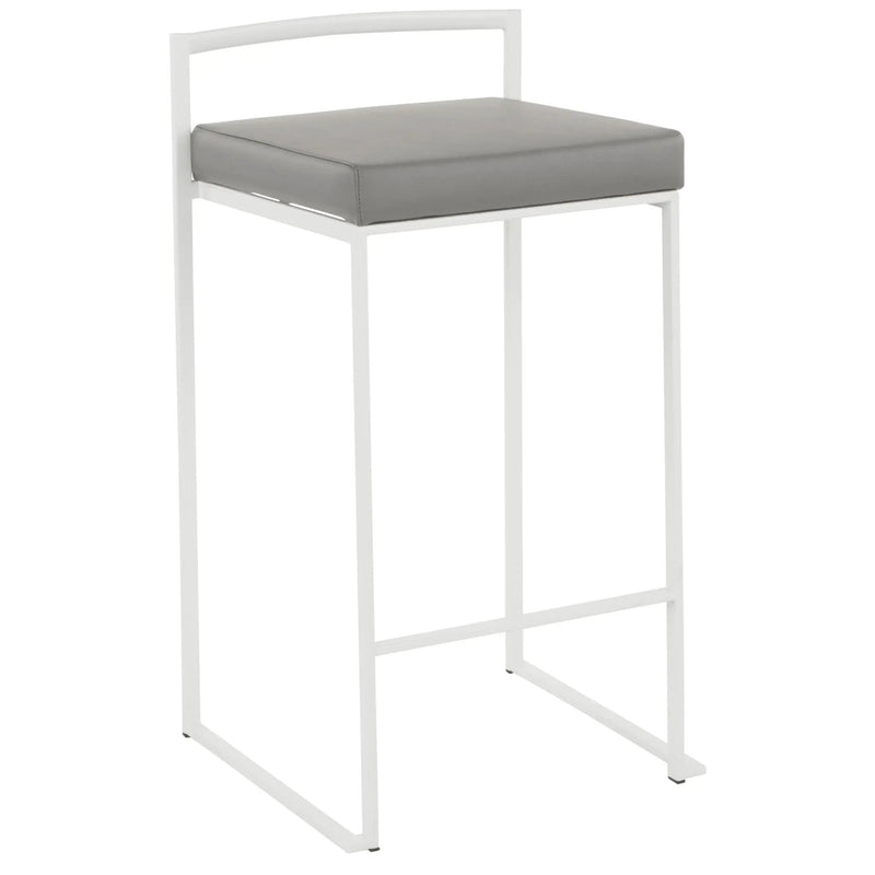 Fuji - Simple Elegance, Contemporary Stackable Counter Stool by HouseOfZazla