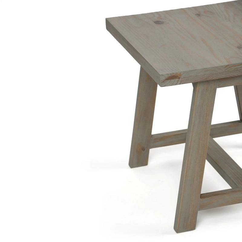 Sawhorse - Handcrafted End Table by Unique Piece Furniture