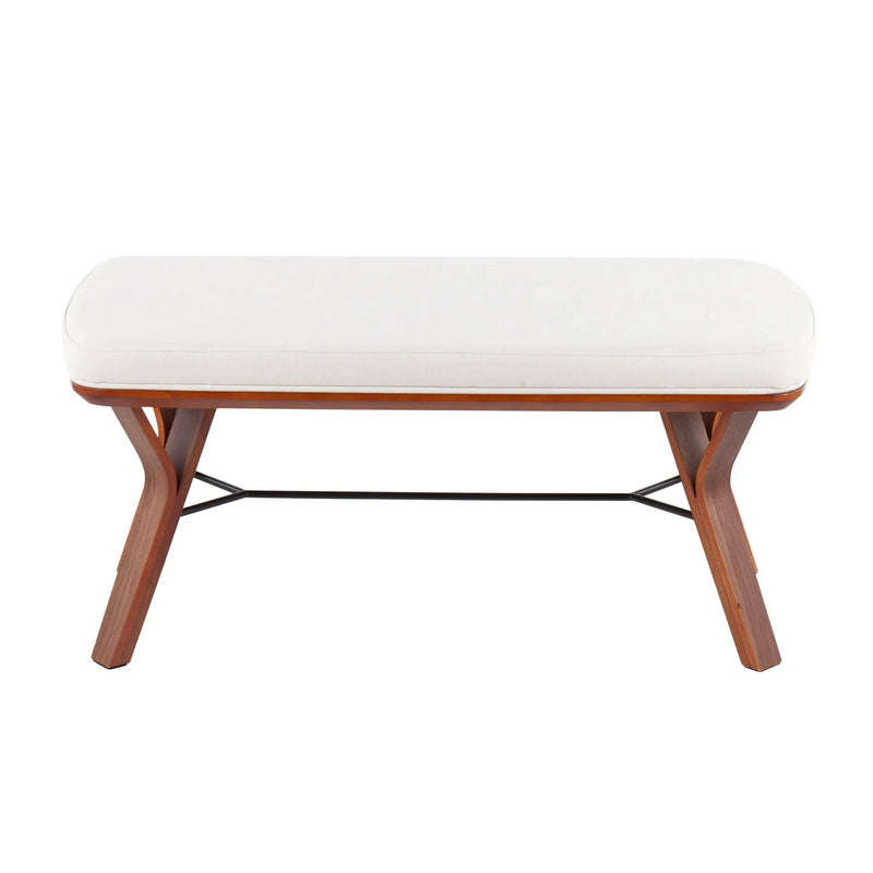 Folia - Mid Century Modern Bench by HouseOfZazla