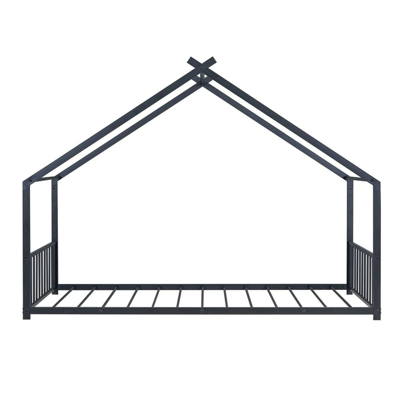 Metal House Bed by HouseOfZazla