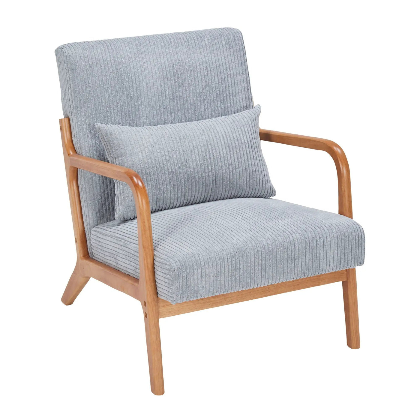 Accent Arm Chair With Pillow Upholstered by HouseOfZazla