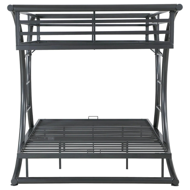Weston - Bunk Bed Full Over Full - Gunmetal