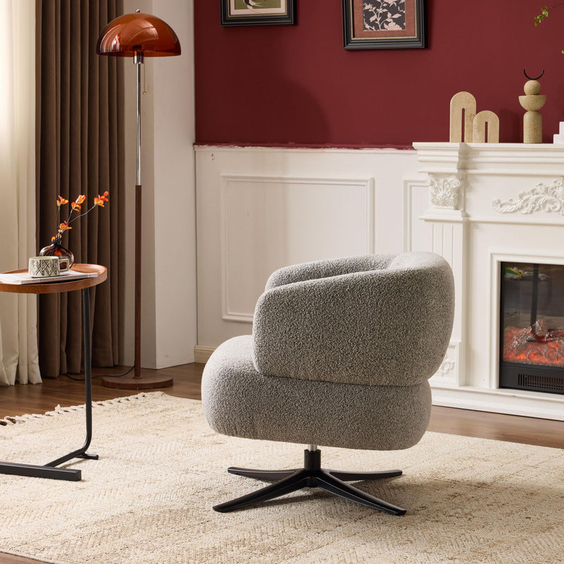 Cuddle Style Leisure Swivel Sofa Chair by HouseOfZazla