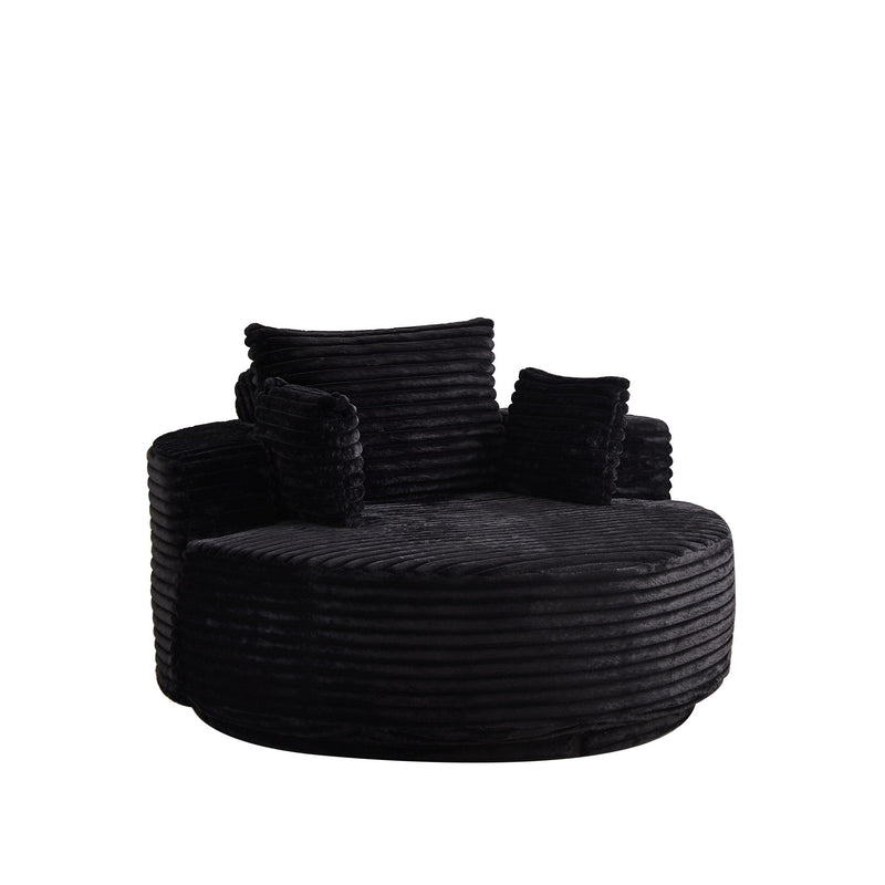 Swivel Chair With 360° Rotation For Living Room by HouseOfZazla