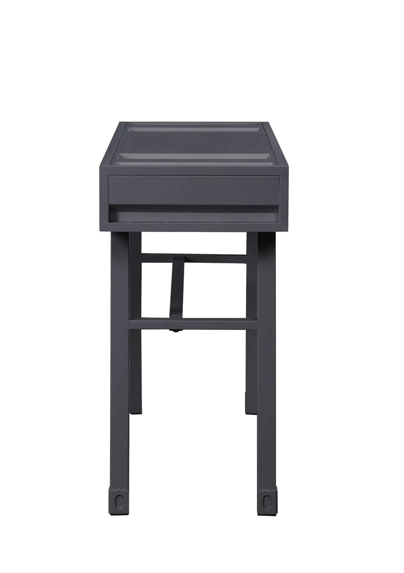 Cargo Vanity Desk With Functional Storage by HouseOfZazla